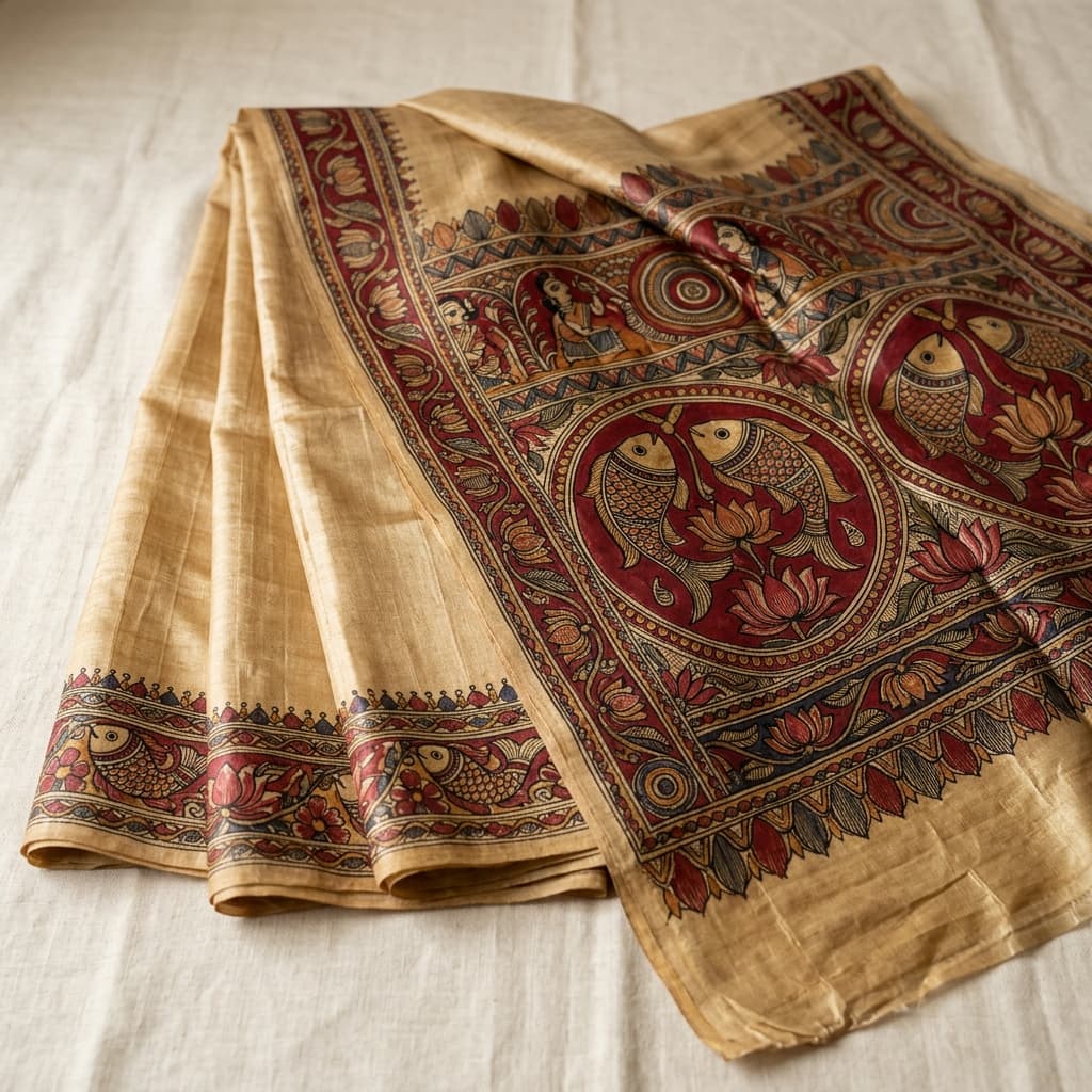 Rangreza Paper Tussar Silk